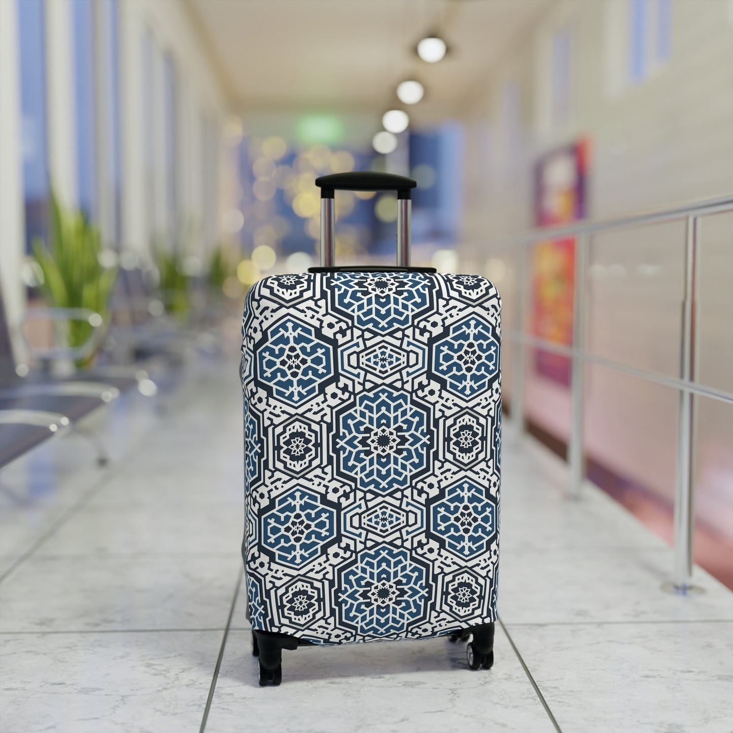 Alhambra Mosaic | Grey Luggage Sleeve