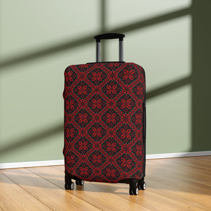 Tatreez Heritage | Black Luggage Sleeve