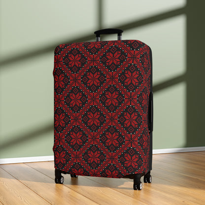 Tatreez Heritage | Black Luggage Sleeve