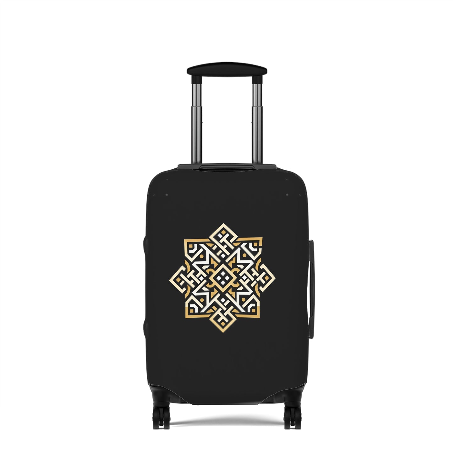Golden Moorish Star | Black Luggage Sleeve