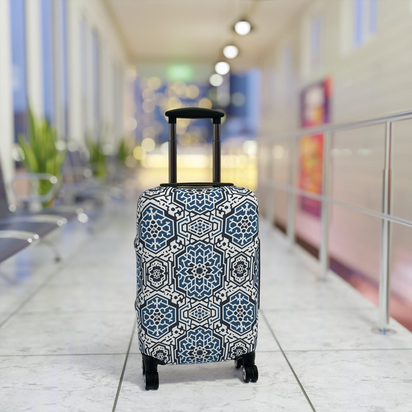 Alhambra Mosaic | Grey Luggage Sleeve