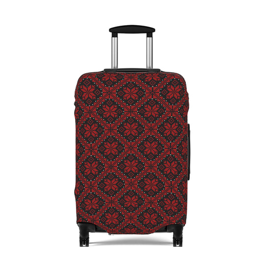 Tatreez Heritage | Black Luggage Sleeve